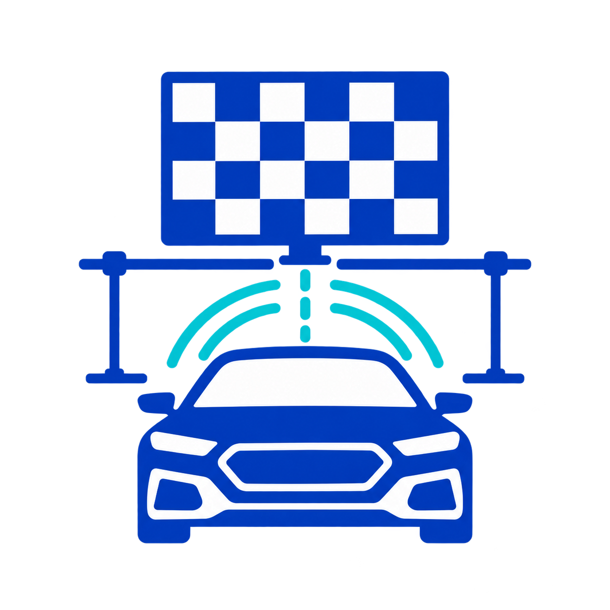 ADAS 汽车摄像头与雷达标定工具图标